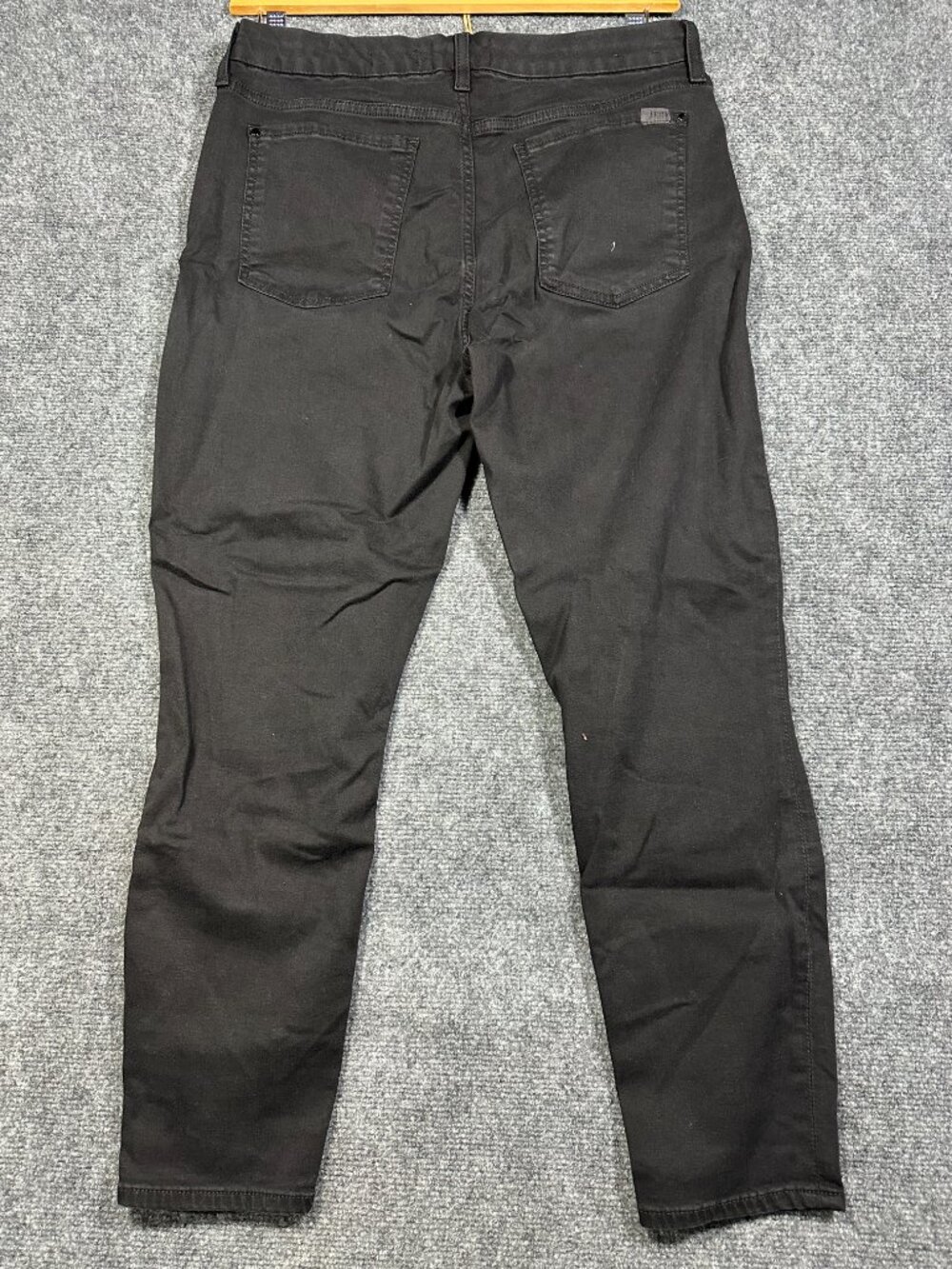 Jen7 by 7 For All Mankind Jeans Womens 12 Black Stretch Petite Ankle Skinny - Picture 7 of 9